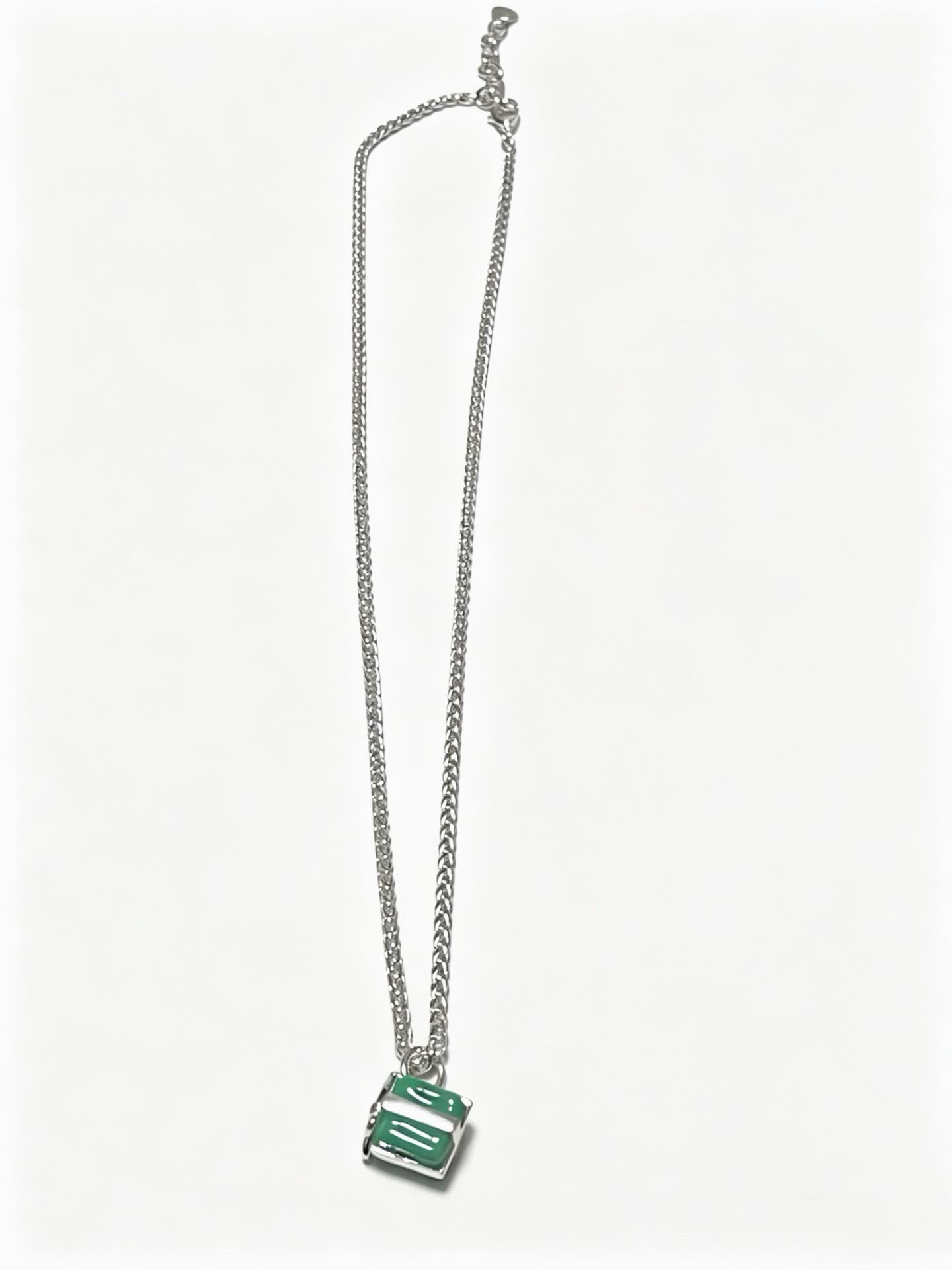 Tiffany & Co. Blue Box Charm Necklace